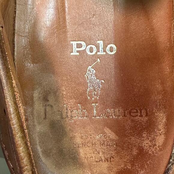 NEW HEELS Crockett & Jones x Ralph Lauren Tassel Loafers Bench Made England 10 D main image 7